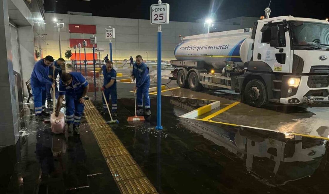 Aydın Büyükşehir Belediyesi, Aydın Şehirler Arası Otobüs Terminali’nde ve ilçe