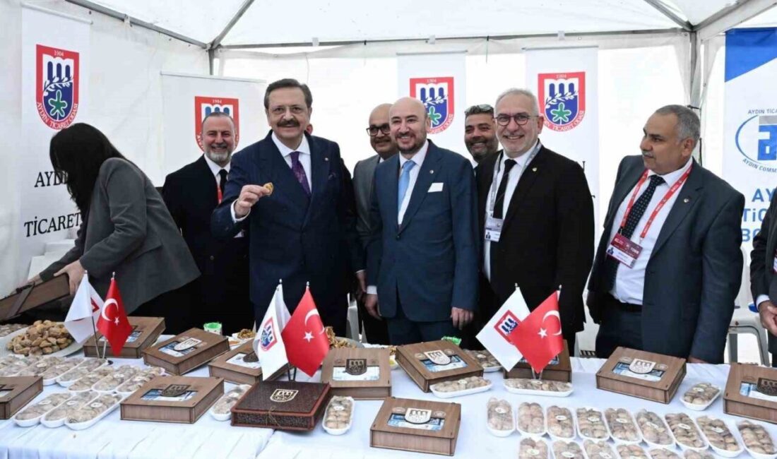 Aydın Ticaret Odası (AYTO) standında tanıtılan coğrafi işaretli Aydın inciri,