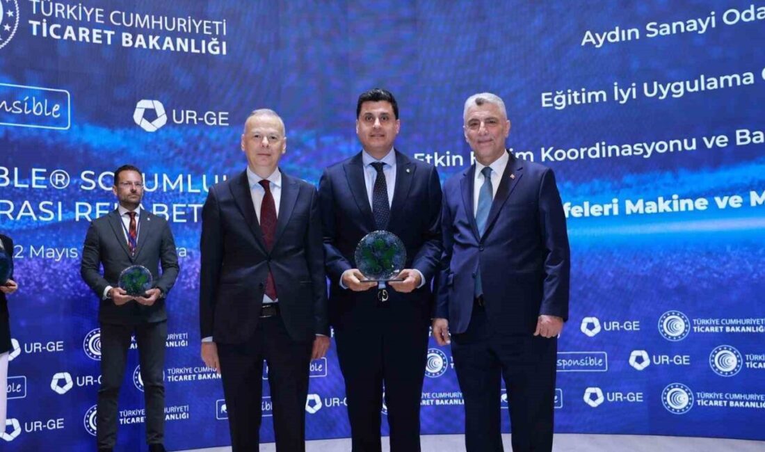 Aydın Sanayi Odası, Ticaret Bakanlığı tarafından düzenlenen Responsible Sorumluluk ve