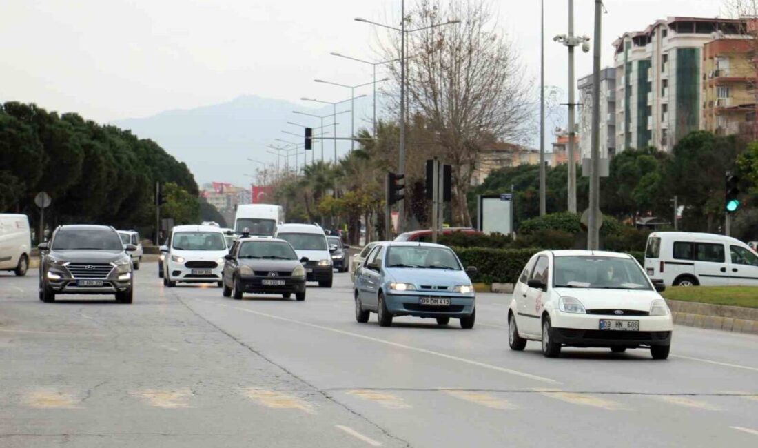 Aydın’da Nisan ayında toplam araç sayısı 680 bin 84 olurken,