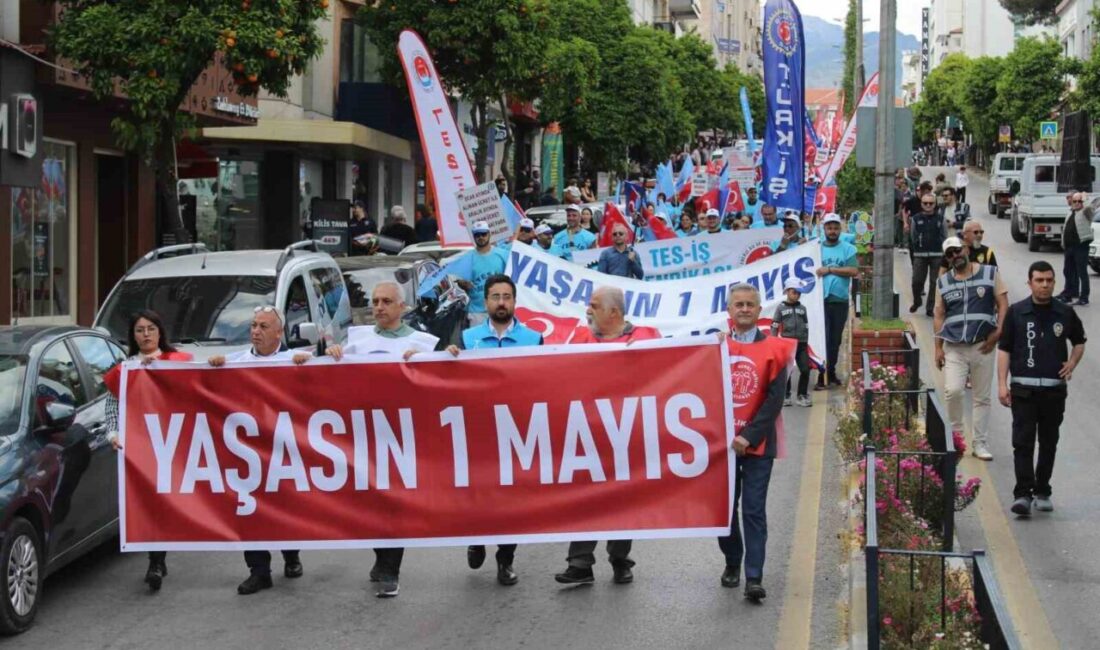 Ülke genelinde olduğu gibi Aydın’da da 1 Mayıs Emek ve