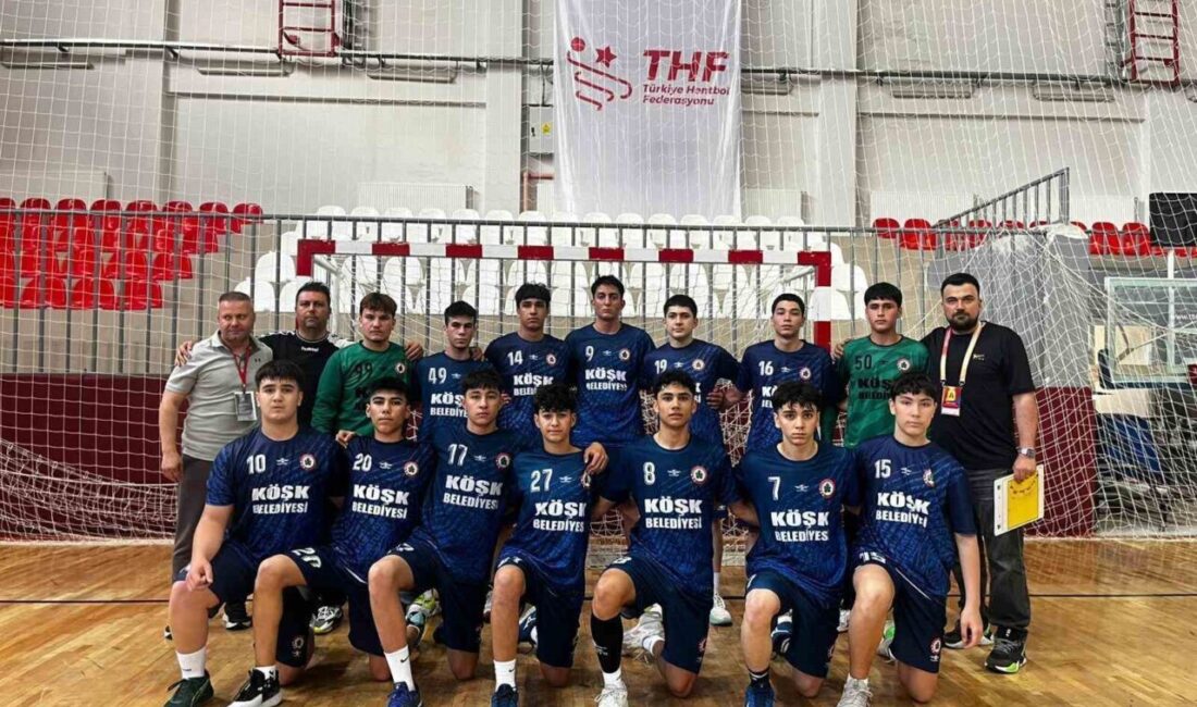 Aydın’ı temsil eden Köşk Belediyesi Doğan Spor Kulübü, Hentbol Küçük