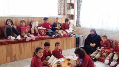 Bayburt’un Aydıntepe ilçesinde ’Ailemle Eğitim Yolculuğum’ projesi kapsamında 2-B sınıfı