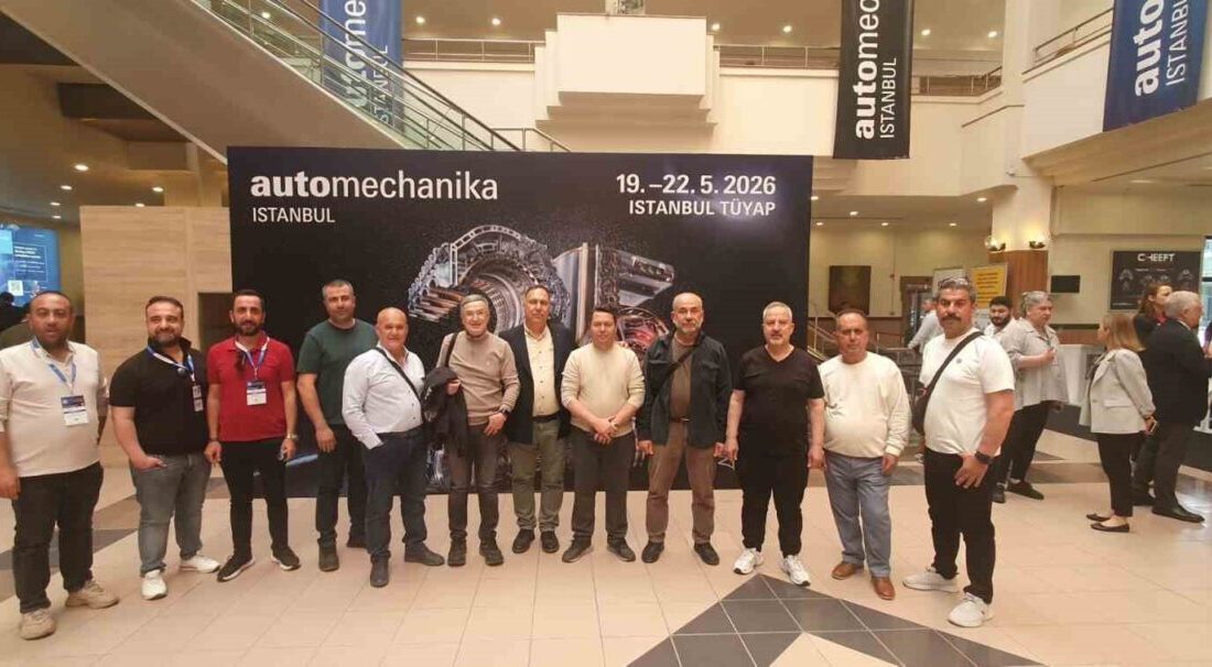 İstanbul’da düzenlenen ’Automechanika’ fuarına katılan Aydın Ticaret Odası (AYTO) üyeleri,
