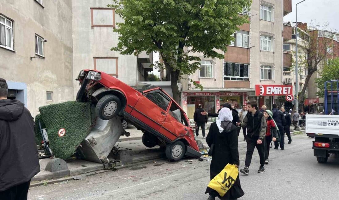 İstanbul Bağcılar’da freni boşalan park halindeki kamyon, park halindeki 6