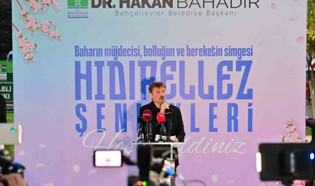 Bahçelievler Belediyesi tarafından Hıdırellez programı düzenlendi. Kuleli Parkı’nda düzenlenen program,