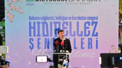 Bahçelievler Belediyesi tarafından Hıdırellez programı düzenlendi. Kuleli Parkı’nda düzenlenen program,