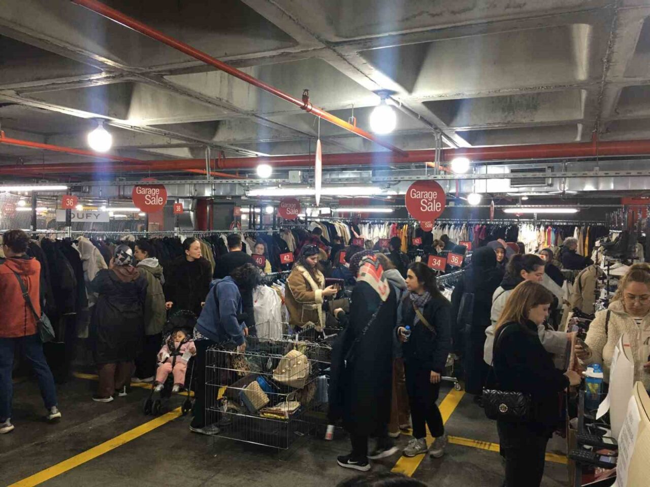 İstanbul Bahçelievler’de bulunan bir AVM’de düzenlenen Garaj Günleri etkinliği bu
