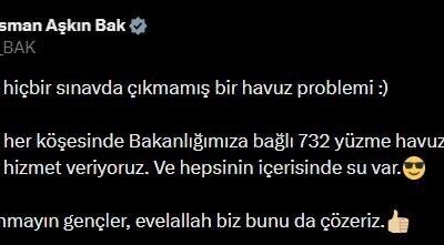 Gençlik ve Spor Bakanı Osman Aşkın Bak, Marmaris Belediyesi’nin 1
