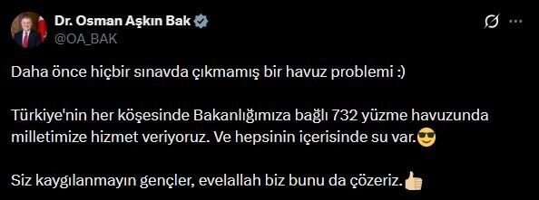 Gençlik ve Spor Bakanı Osman Aşkın Bak, Marmaris Belediyesi’nin 1