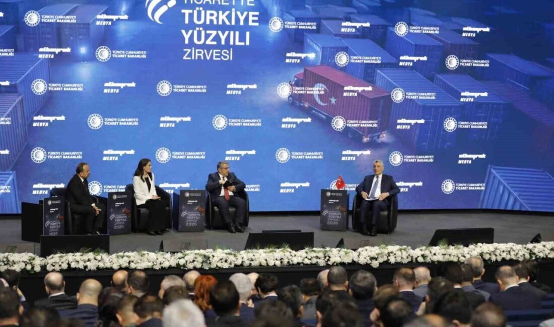 İstanbul Finans Merkezi’nde düzenlenen “Ticarette Türkiye Yüzyılı Zirvesi”, Ticaret Bakanı