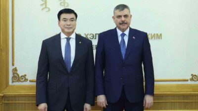 İçişleri Bakanı Mustafa Çiftçi, Moğolistan İçişleri ve Adalet Bakanı Sainbuyan