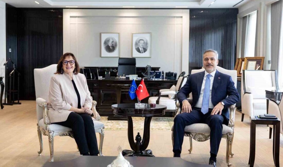 Dışişleri Bakanı Hakan Fidan, Avrupa Komisyonu’nun Akdeniz Komiseri Dubravka Suica