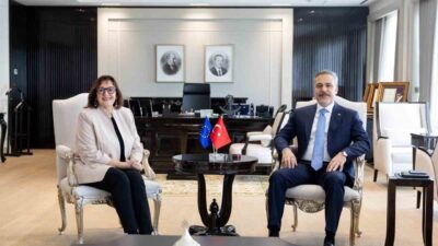 Dışişleri Bakanı Hakan Fidan, Avrupa Komisyonu’nun Akdeniz Komiseri Dubravka Suica