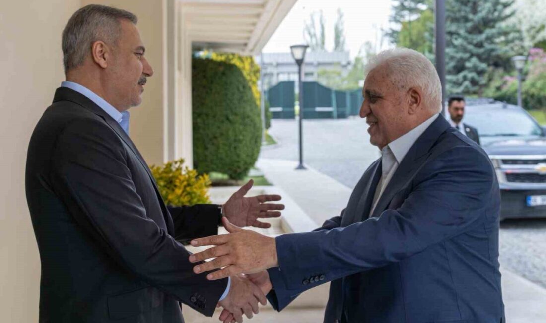 Dışişleri Bakanı Hakan Fidan, Haşdi Şabi Komisyonu Başkanı Falih el-Feyyad