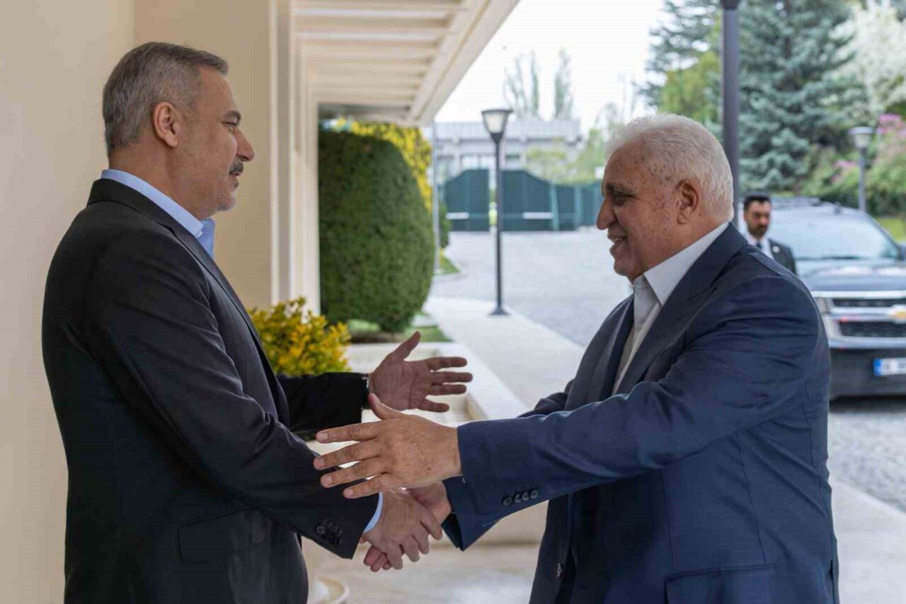 Dışişleri Bakanı Hakan Fidan, Haşdi Şabi Komisyonu Başkanı Falih el-Feyyad