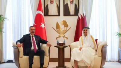 Dışişleri Bakanı Hakan Fidan, Doha temasları kapsamında Katar Başbakanı ve