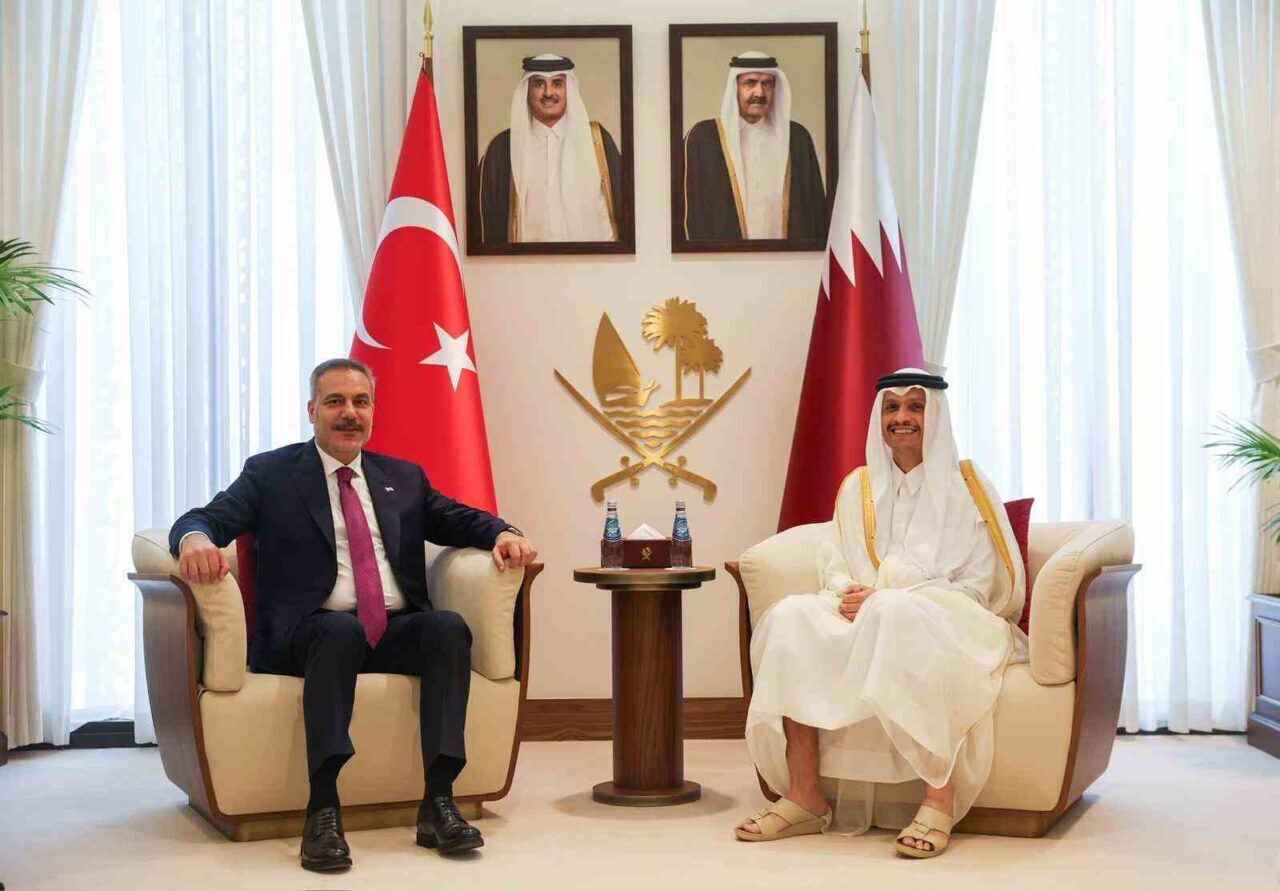 Dışişleri Bakanı Hakan Fidan, Doha temasları kapsamında Katar Başbakanı ve
