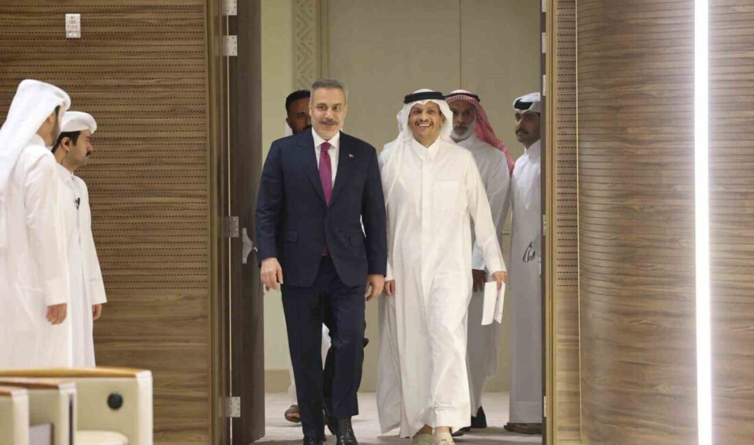 Dışişleri Bakanı Hakan Fidan,, Doha’da düzenlenen basın toplantısında “Başından beri