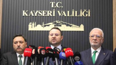 Çeşitli temaslarda bulunmak için Kayseri’ye gelen Adalet Bakanı Akın Gürlek