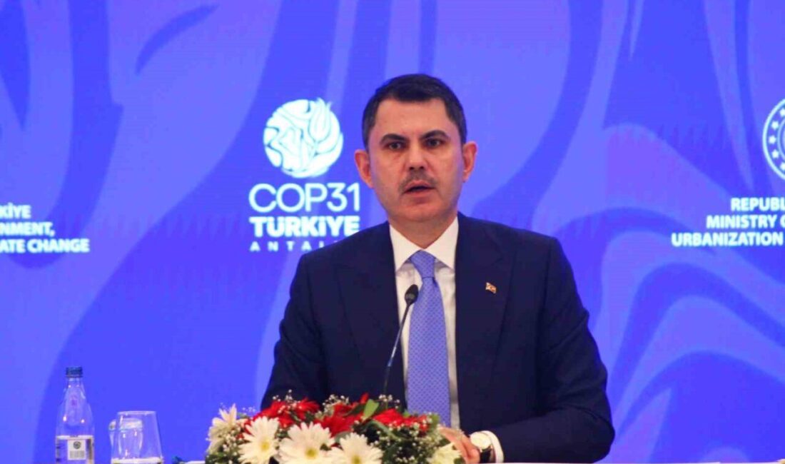 Çevre, Şehircilik ve İklim Değişikliği Bakanı Murat Kurum, son 2
