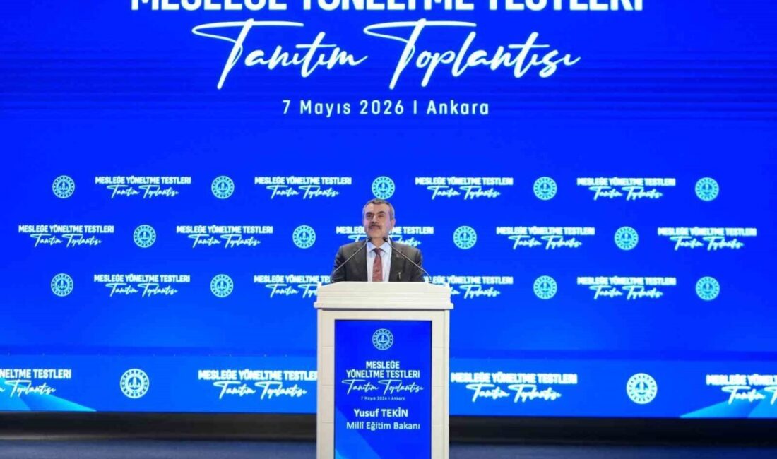 Milli Eğitim Bakanı Yusuf Tekin, “Türkiye’de mesleki ve teknik eğitim,