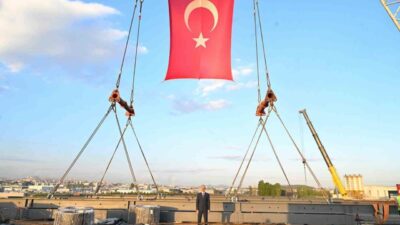 Ankara’daki Etimesgut Havalimanı’nda yürütülen çalışmaları yerinde inceleyen Ulaştırma ve Altyapı