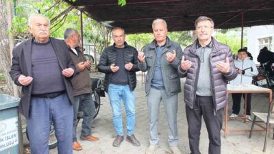 Burhaniye ilçesinin kırsal Bahadınlı Mahallesi’nde, düzenlenen geleneksel çiftçi hayır yemeği