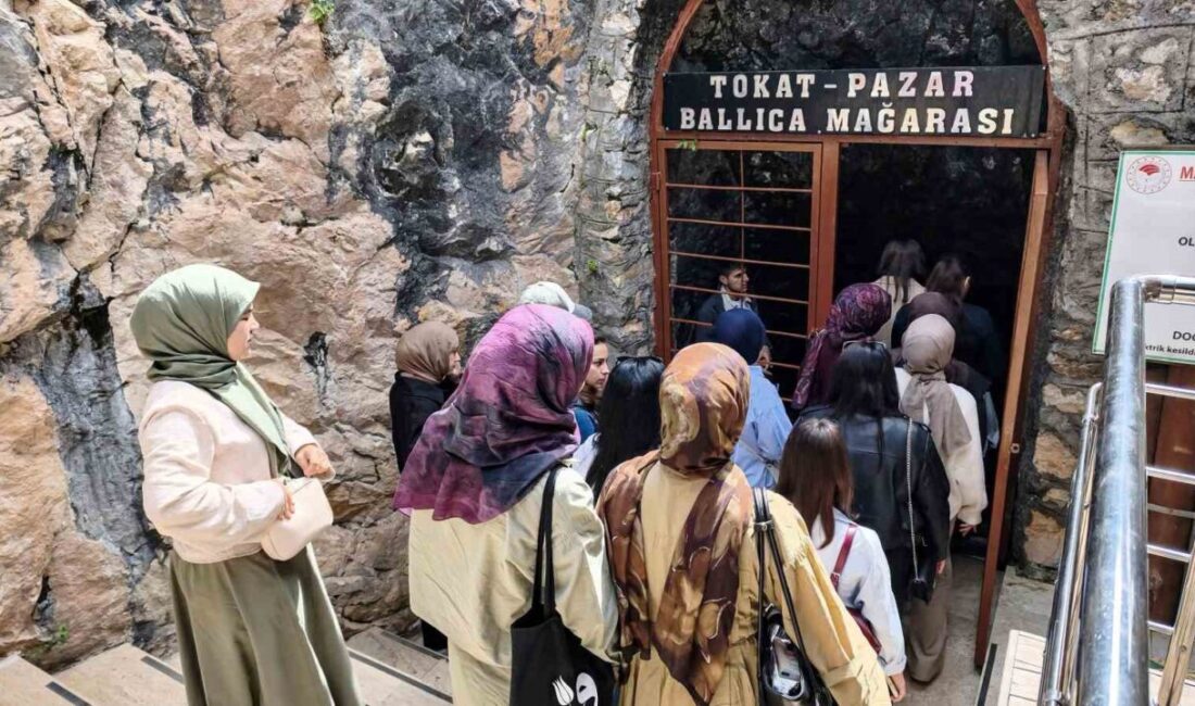Tokat’ın Pazar ilçesindeki Ballıca Mağarası, sarkıtlarıyla görenleri mest ediyor. Pazar