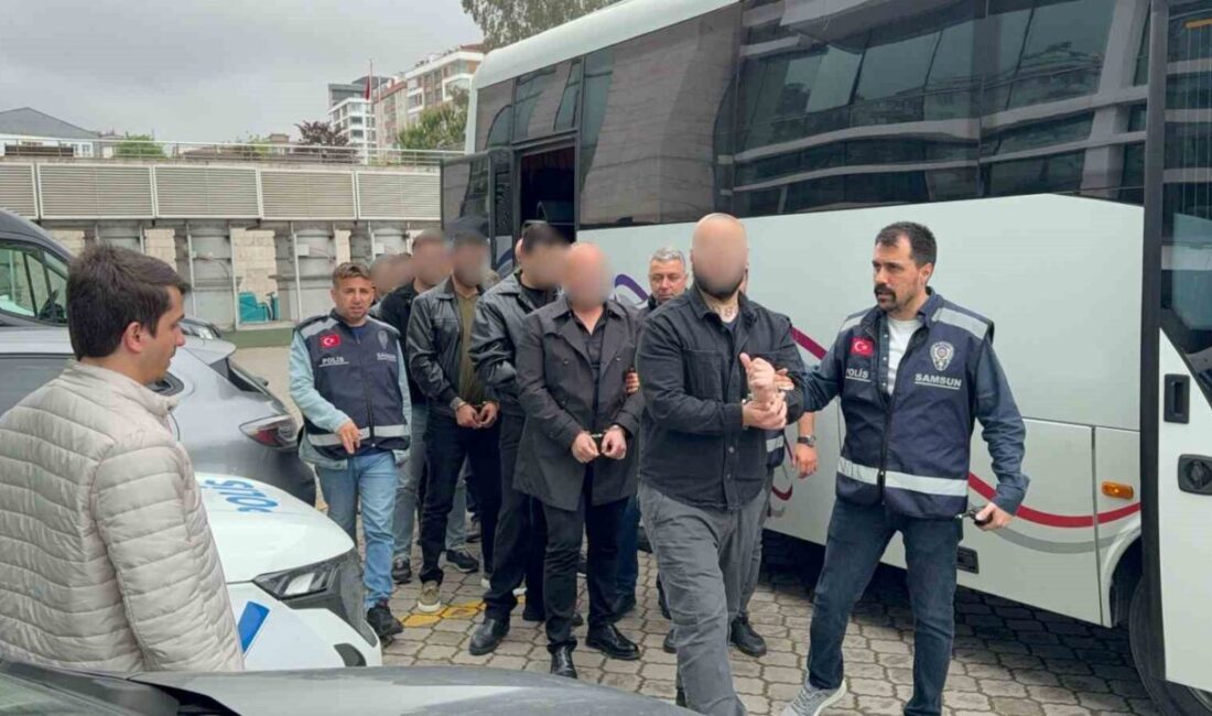 Samsun’un Atakum ilçesinde bir eğlence mekanı olan barda meydana gelen