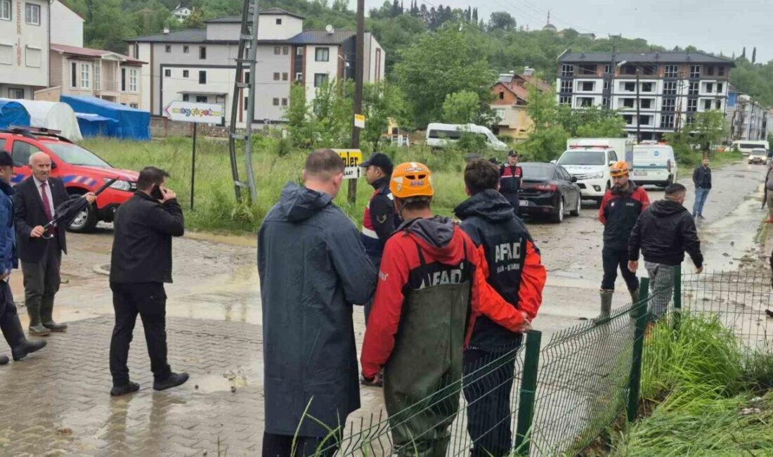 Bartın’da sarı kodla yapılan sağanak uyarısının ardından il genelinde 5