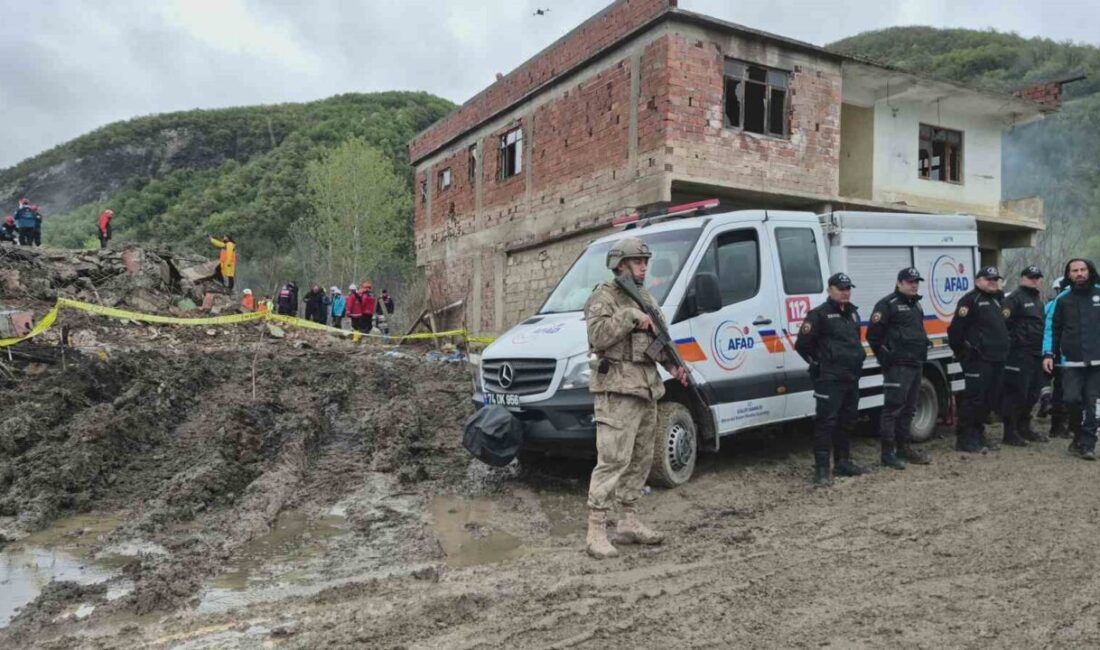 Yağışların etkili olduğu Bartın’da, AFAD ve diğer kurum ile kuruluşları