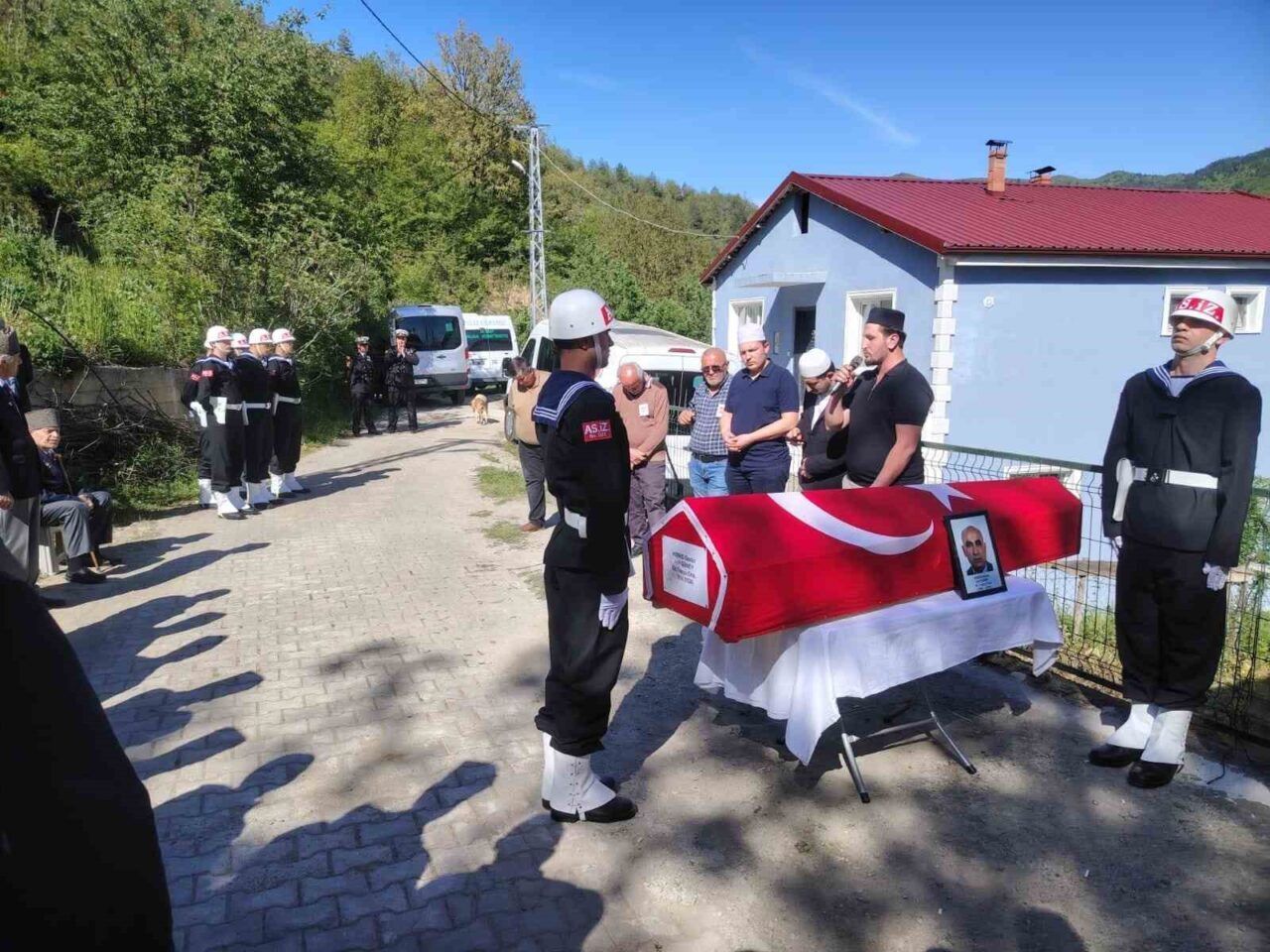 Kıbrıs Barış Harekatı’nın kahraman gazilerinden Arif Güney, memleketi Bartın’da düzenlenen
