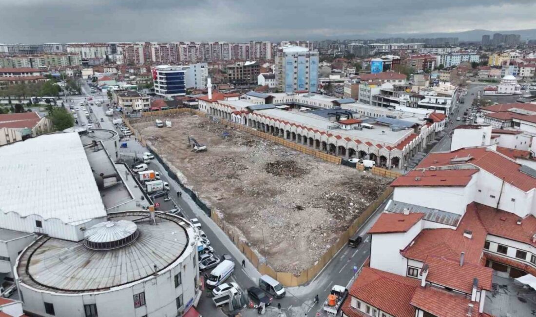 Konya Büyükşehir Belediyesi tarafından yürütülen kentsel dönüşüm çalışmaları kapsamında şehir