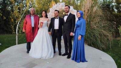 Çameli Belediye Başkanı Cengiz Arslan, dünya evine giren Hakan Ongun