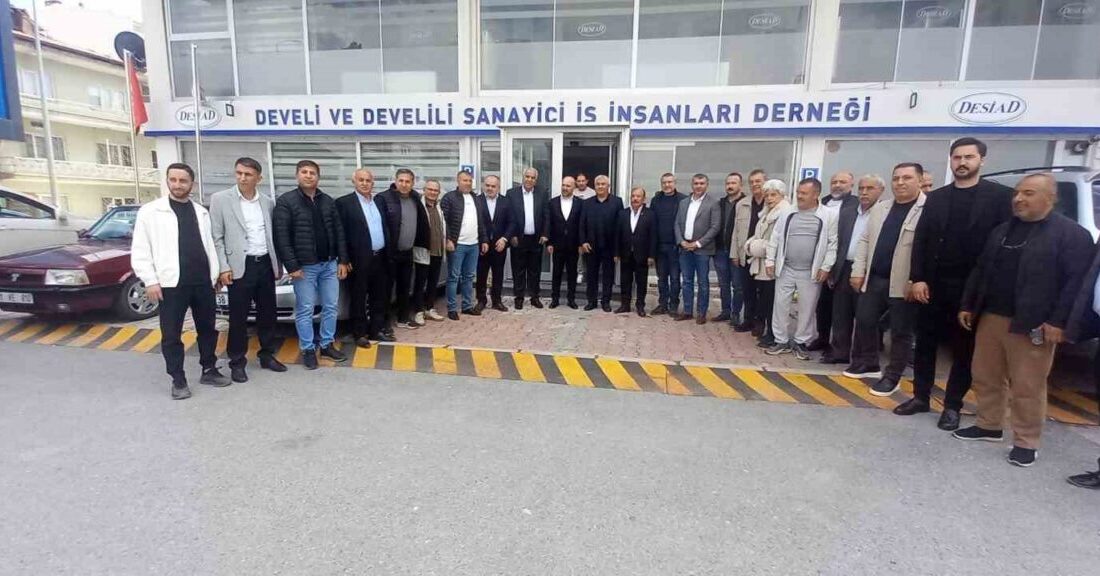 Kayseri Ticaret Borsası (KTB) Başkanı Recep Bağlamış, Develi ve Develili