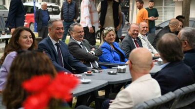 Yunusemre Belediye Başkanı Semih Balaban, Yunuspark Lalapaşa Halk Kafe’de Karaköy