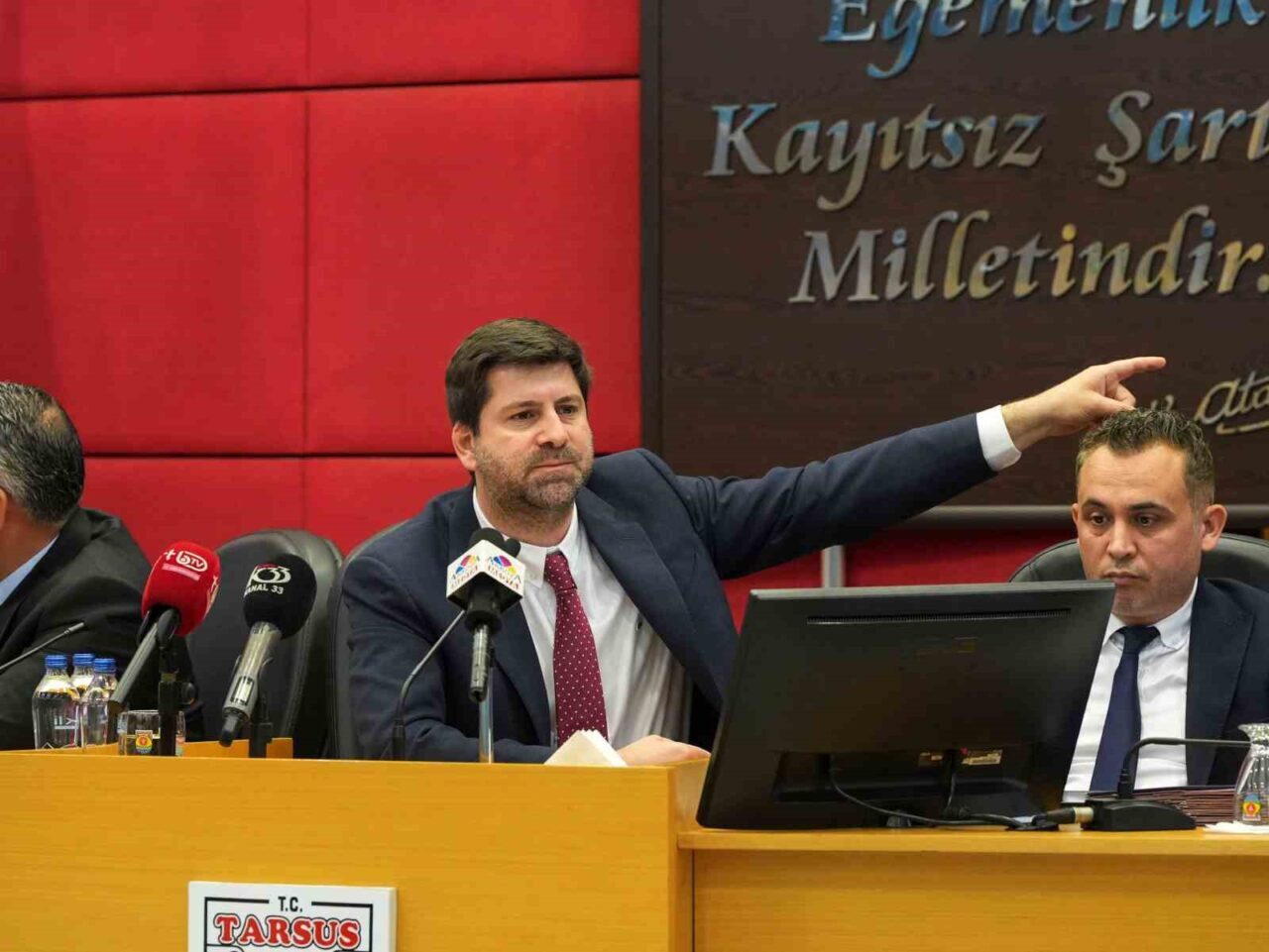 Tarsus Belediyesi Mayıs Ayı Meclis Toplantısının 2. birleşiminde öğrenci yurdu,