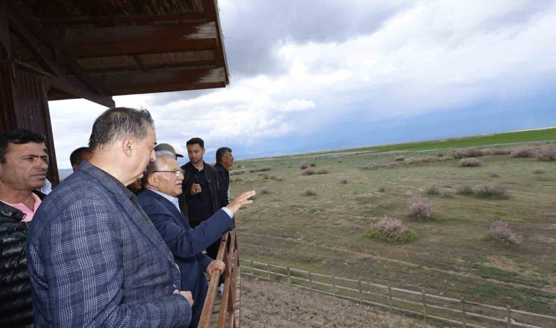 Kayseri Büyükşehir Belediye Başkanı Dr. Memduh Büyükkılıç, Sultan Sazlığı Milli