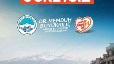 Kayseri Büyükşehir Belediye Başkanı Dr. Memduh Büyükkılıç, Kurban Bayramı boyunca