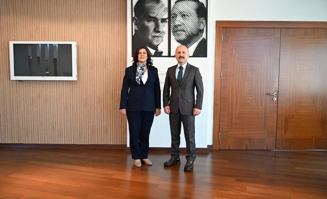 Aydın Valisi Dr. Osman Varol, Aydın Büyükşehir Belediye Başkanı Özlem