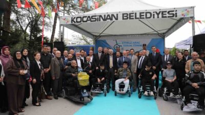 Kocasinan Belediyesi tarafından Engelliler Haftası’nda engelli bireylere yönelik 22 akülü