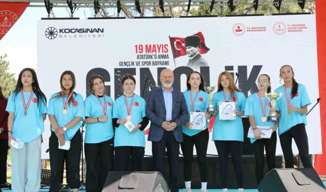 Kocasinan Belediyesi tarafından 19 Mayıs Atatürk’ü Anma, Gençlik ve Spor