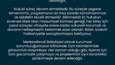 DENİZLİ (İHA) – Merkezefendi Belediye Başkanı Şeniz Doğan, 12 kişinin