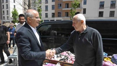Malatya Büyükşehir Belediye Başkanı Sami Er, Fuzuli Caddesinin Kurban Bayramı