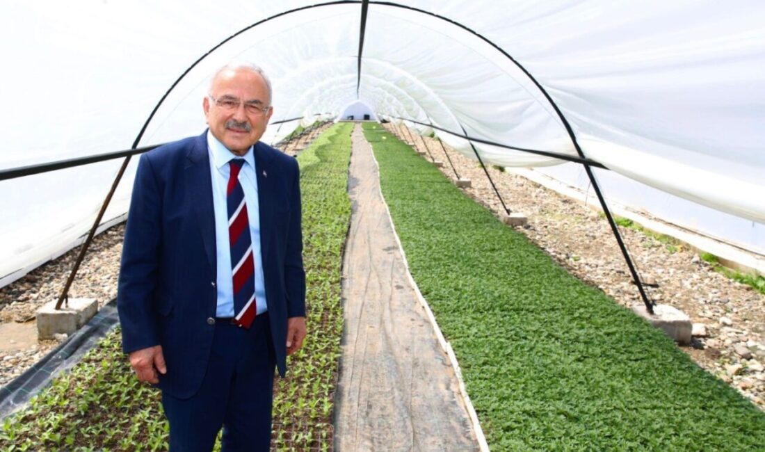 Ordu Büyükşehir Belediye Başkanı Dr. Mehmet Hilmi Güler, kurdukları çiçek