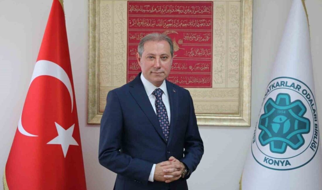 Konya Esnaf ve Sanatkarlar Odaları Birliği (KONESOB) Başkanı Muharrem Karabacak,