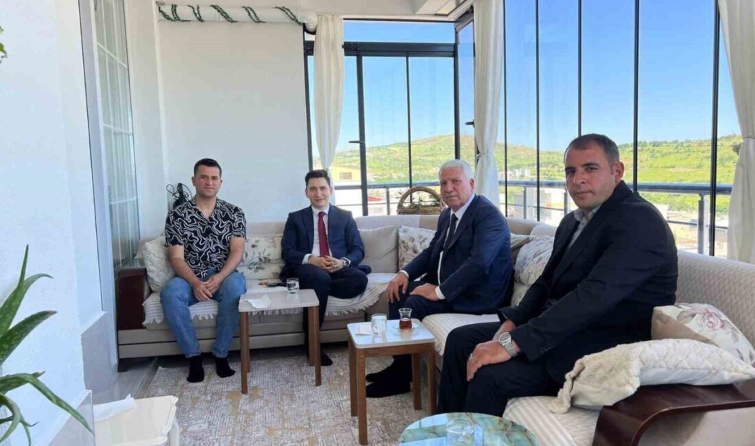 Diyarbakır’ın Çermik İlçe Kaymakamı Adem Karataş ile Belediye Başkanı Şehmus