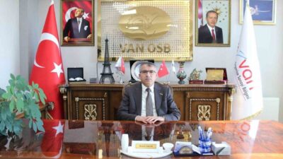 Van Organize Sanayi Bölgesi (OSB) Yönetim Kurulu Başkanı Memet Aslan,