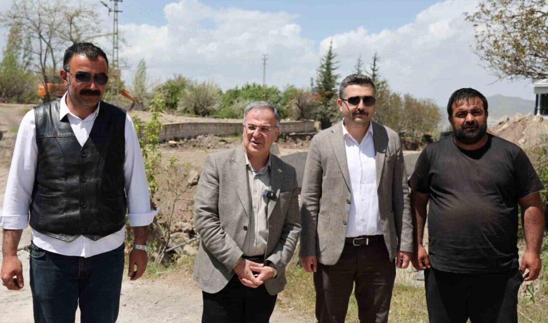 Hacılar Belediye Başkanı Bilal Özdoğan; Beğendik Mahallesi’nde devam eden Aksu-Lara